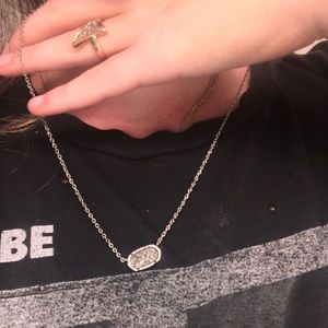 Kendra Scott silver necklace